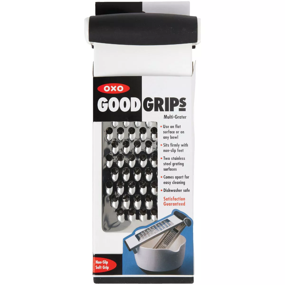 OXO Good Grips International 2-Sided Stainless Steel Multi Grater - photo 2