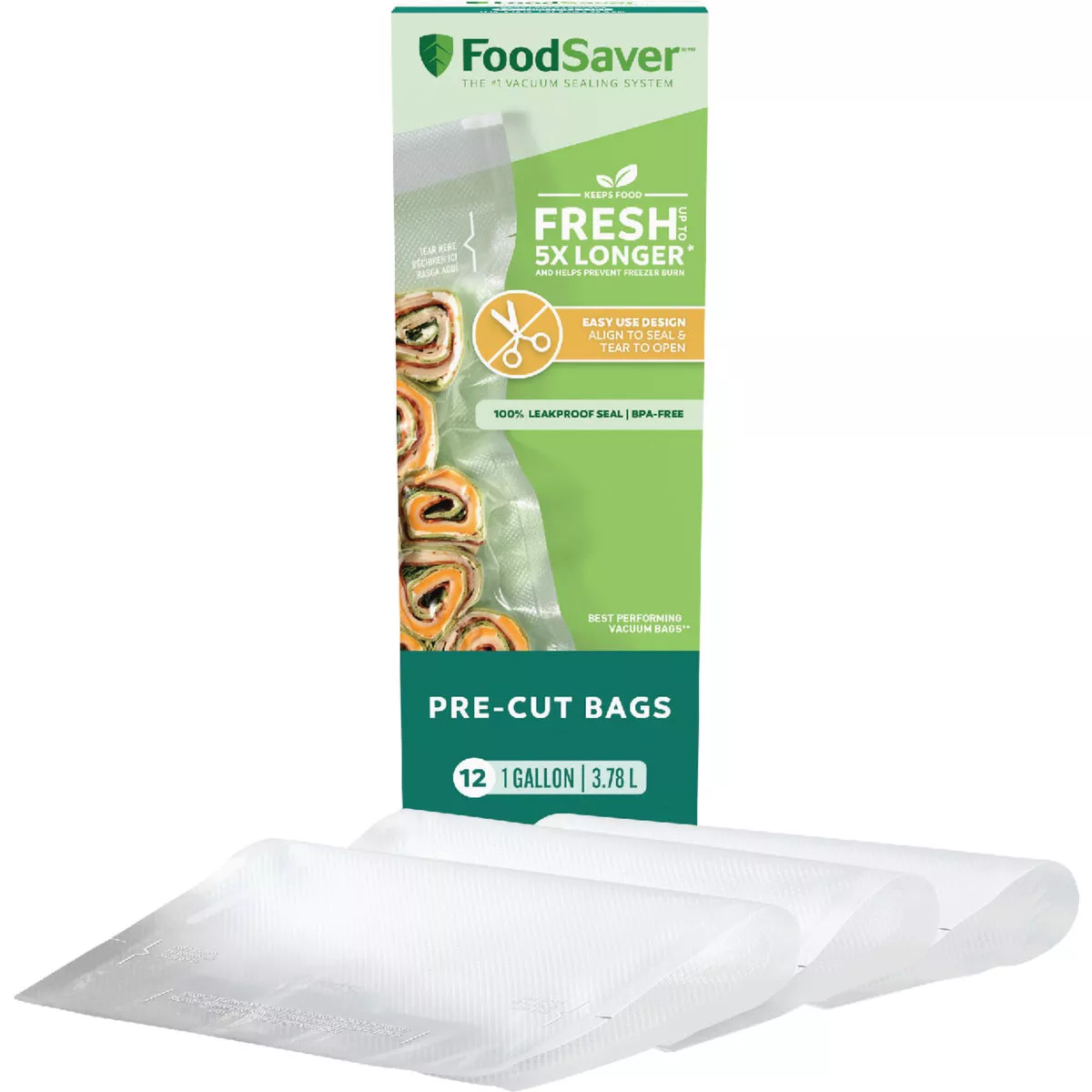 FoodSaver 1 Gal. Freezer Bag (13-Count)