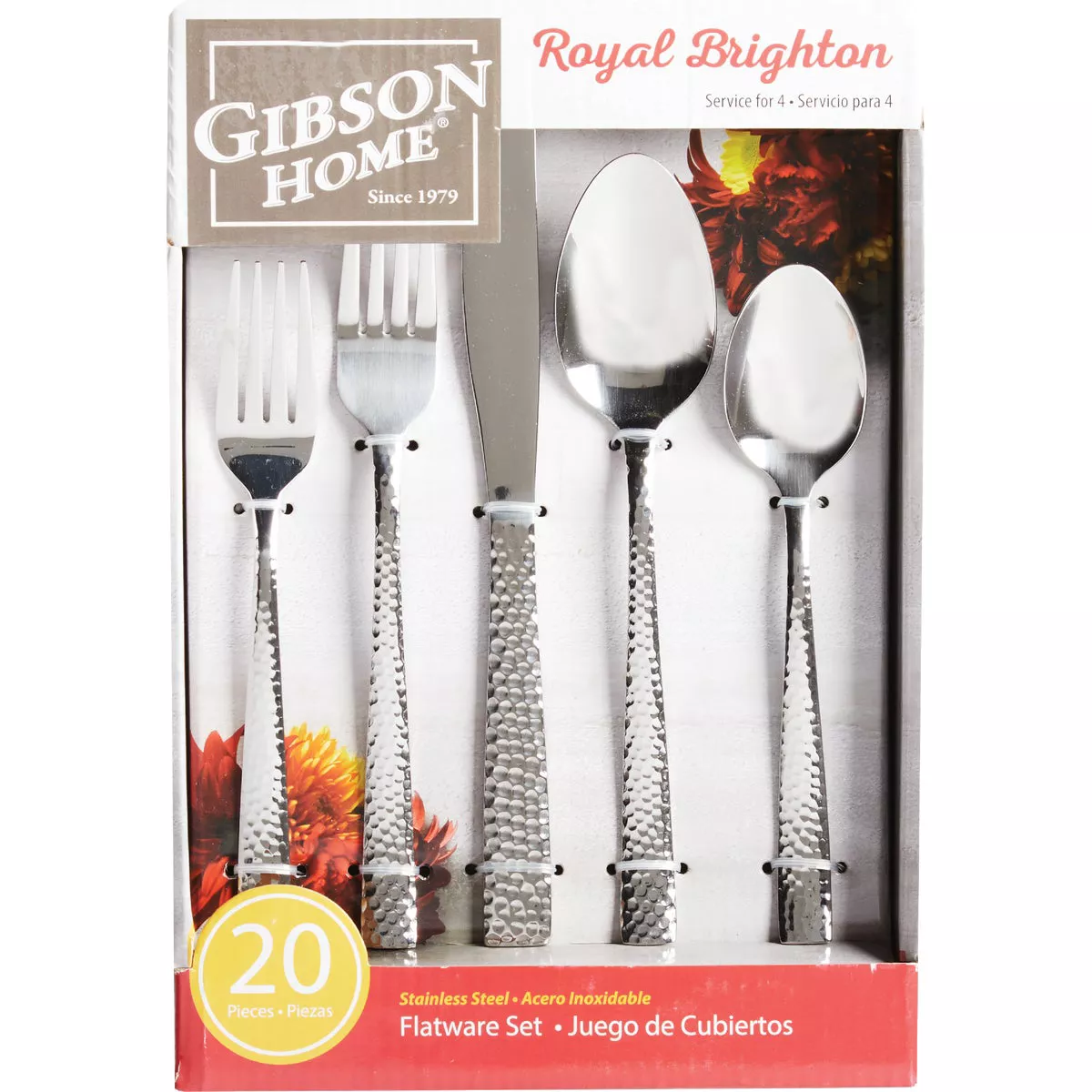 Gibson Home Royal Brighton Mirror Polished Flatware Set (20-Piece) - photo 2