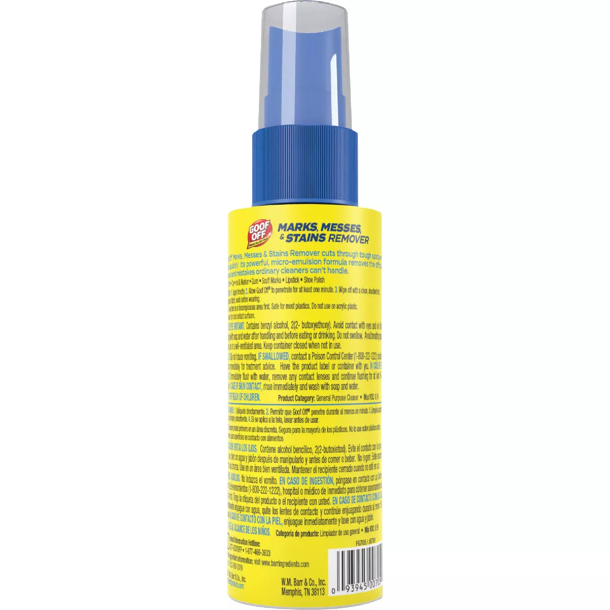 Goof Off 4 Oz. Household Heavy Duty Remover For Spots, Stains, Marks, & Messes - photo 2