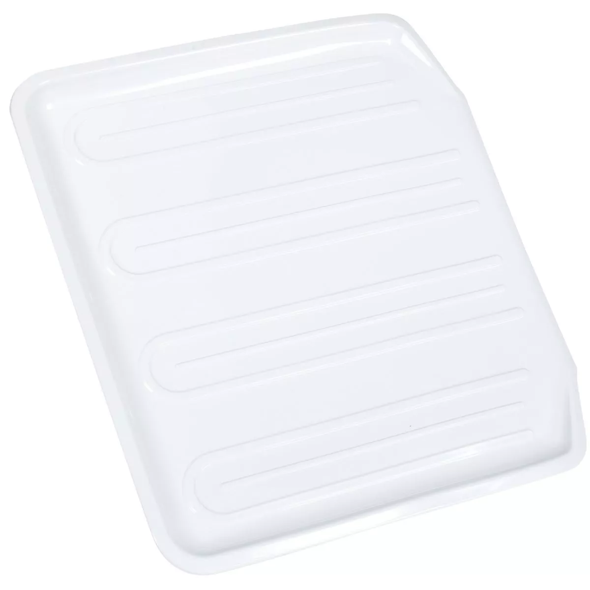 Rubbermaid 14.38 In. x 15.38 In. White Sloped Drainer Tray - photo 2