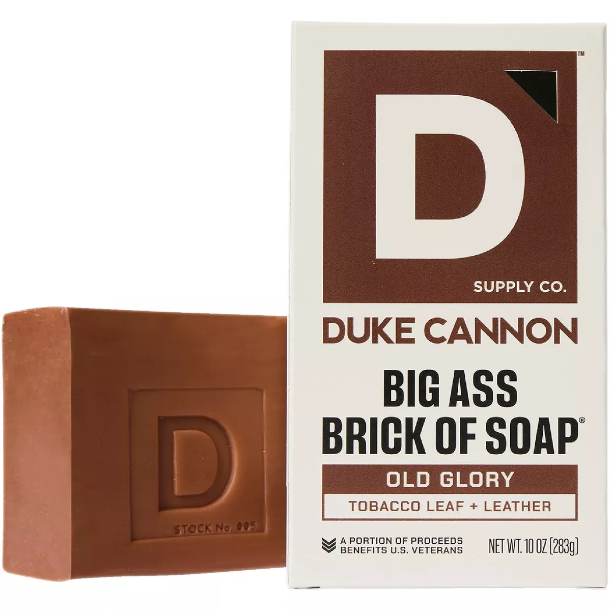 Duke Cannon 10 Oz. Old Glory Big Ass Brick of Soap