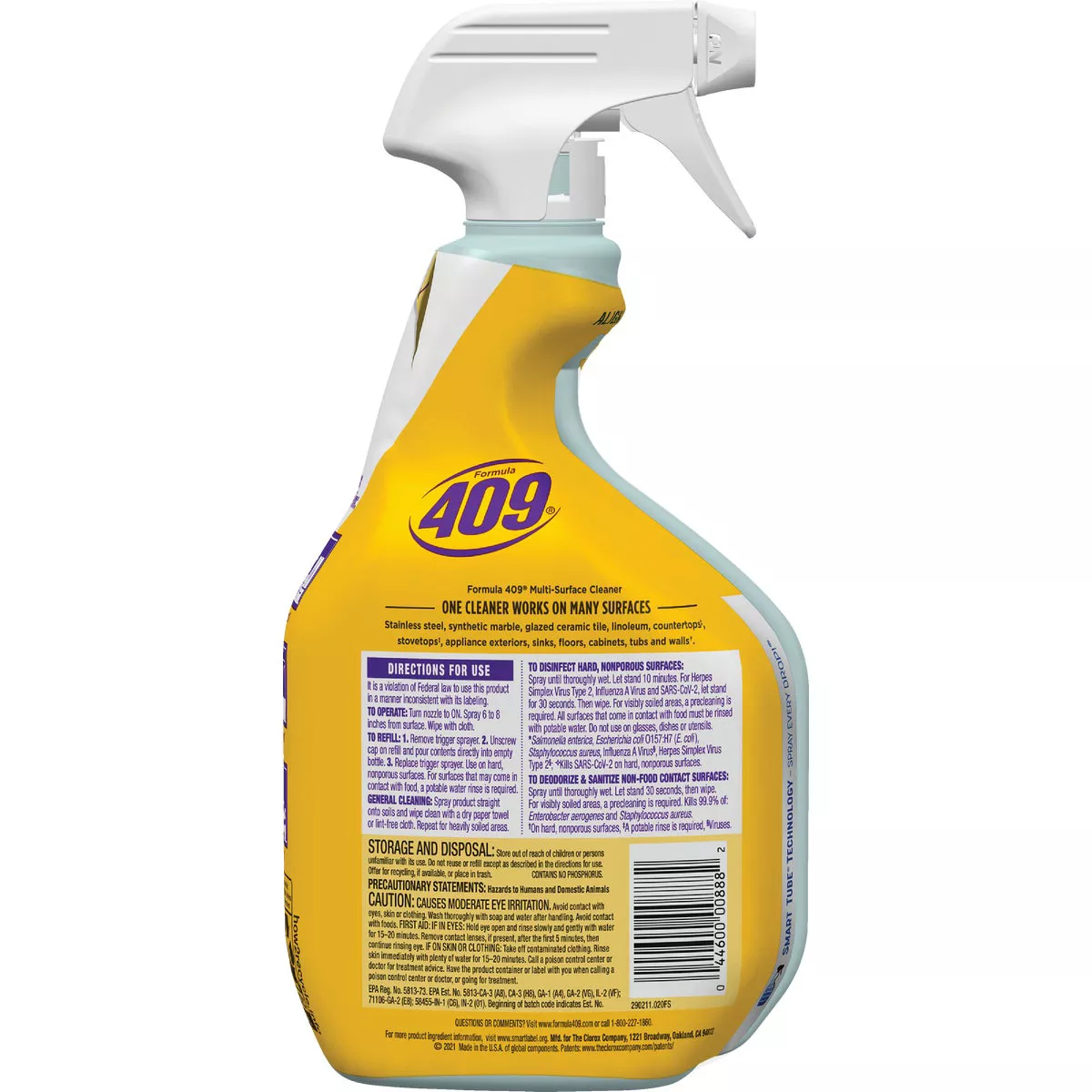 Formula 409 32 Oz. Lemon Fresh Antibacterial Multi-Surface Disinfectant Cleaner - photo 5