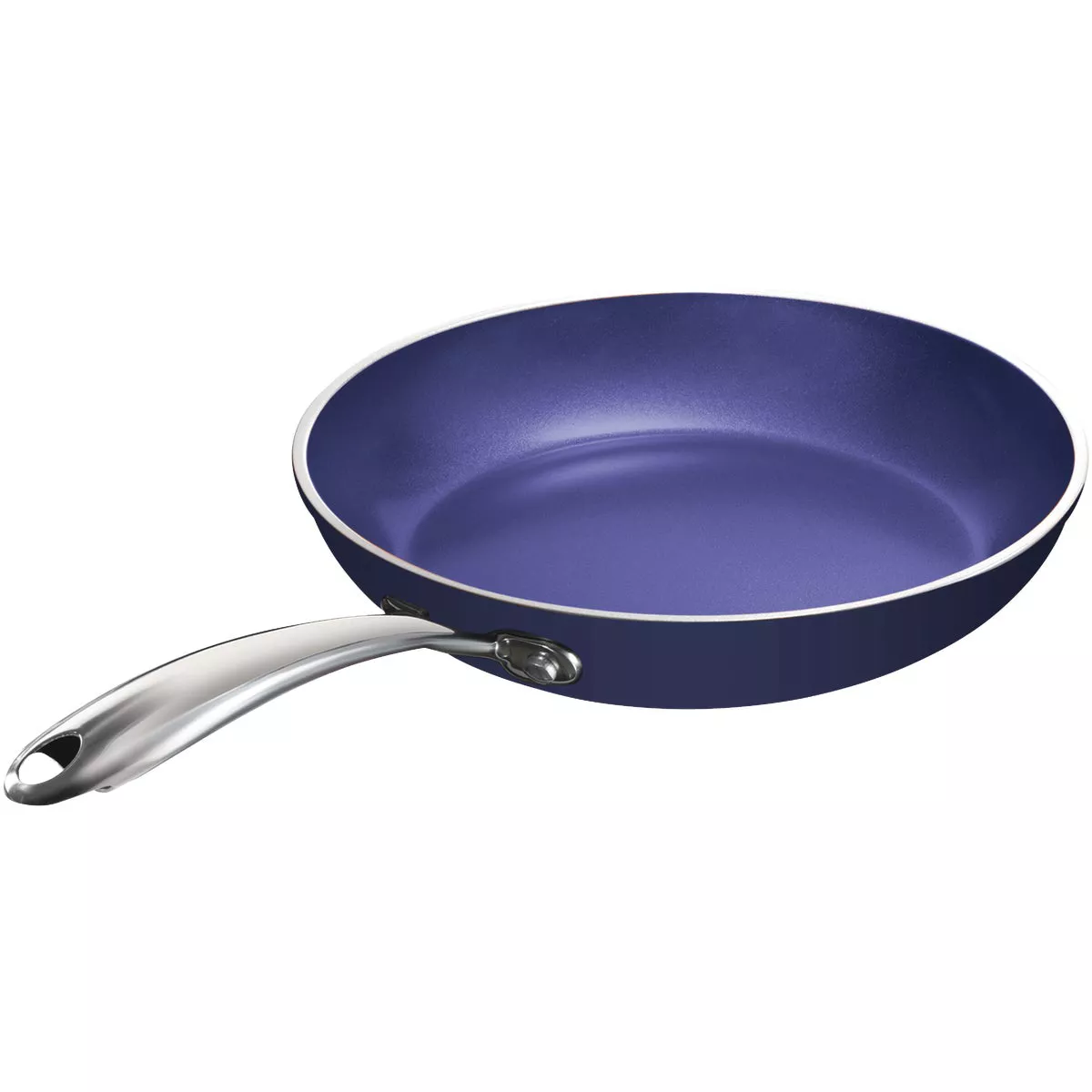 GraniteStone Diamond Blue 10 In. Nonstick Round Fry Pan | True Value ...