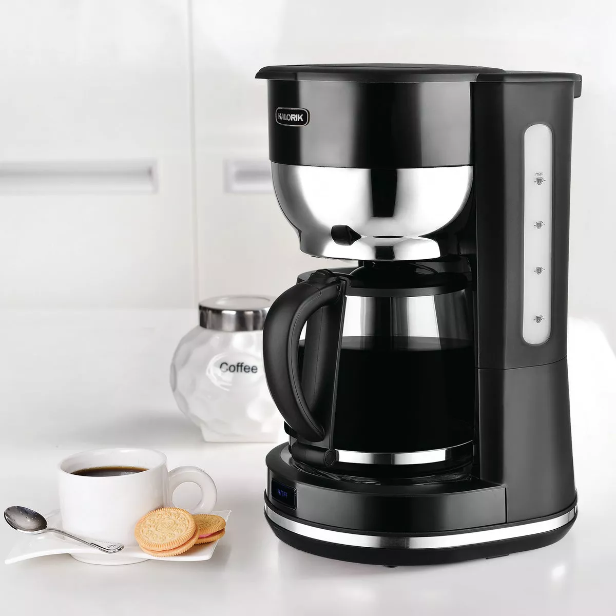 Kalorik 10 Cup Black Retro Coffee Maker - photo 2