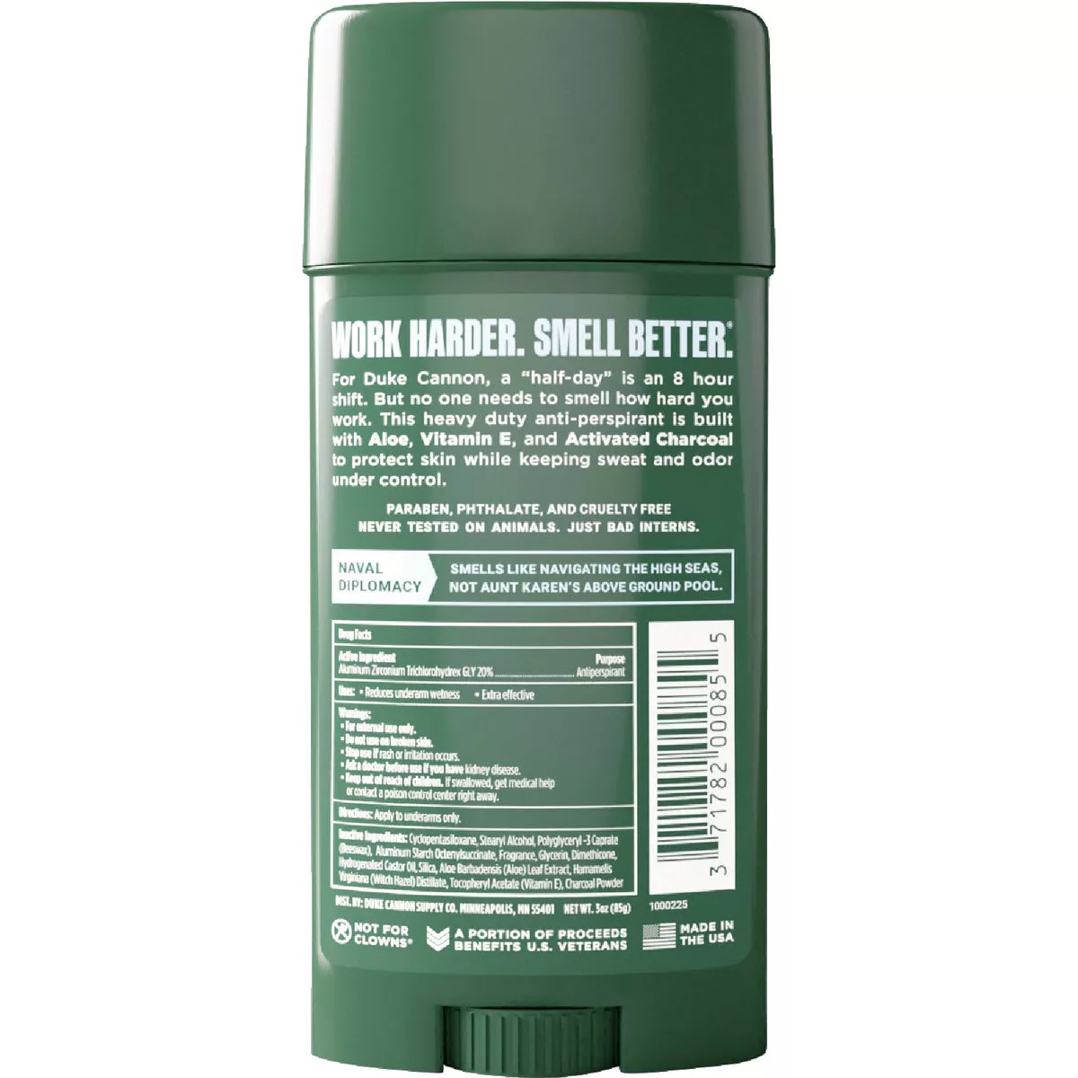Duke Cannon 3 Oz. Naval Antiperspirant/Deodorant - photo 2