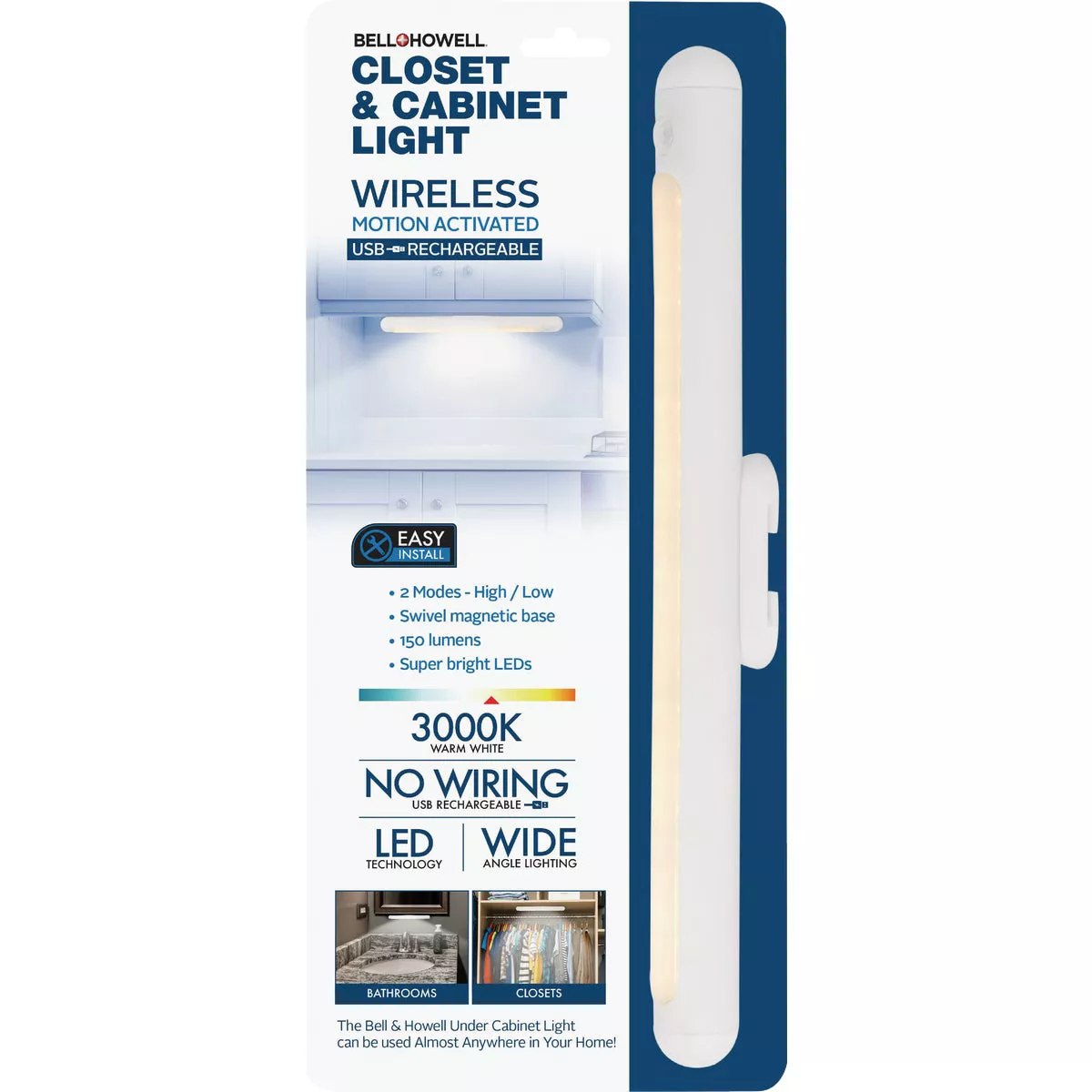 Bell Howell LED UnderCabinet Strips (2-Count) - photo 2