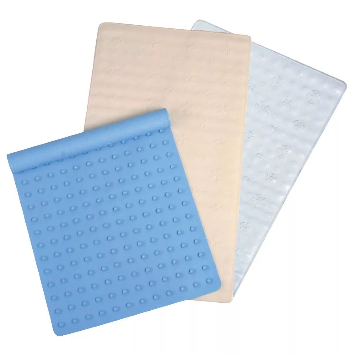 Homz 13-4/5 In. x 20-9/10 In. White Bath Mat