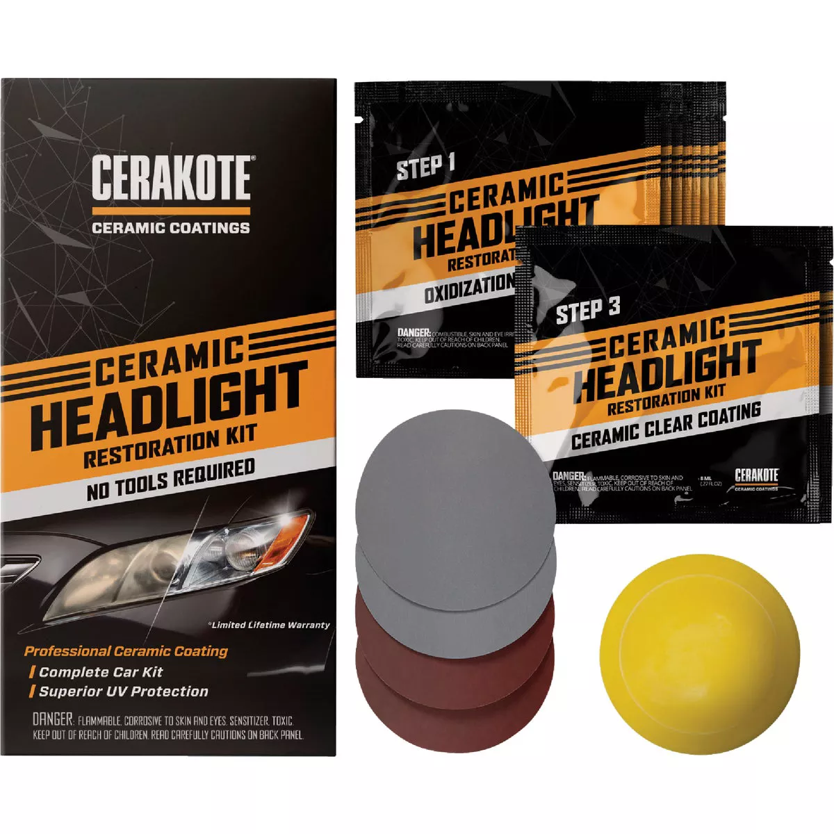 Cerakote Headlight Restoration Kit