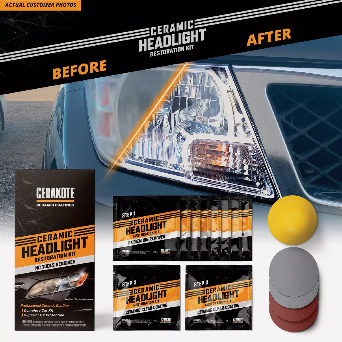 Cerakote Headlight Restoration Kit - photo 5