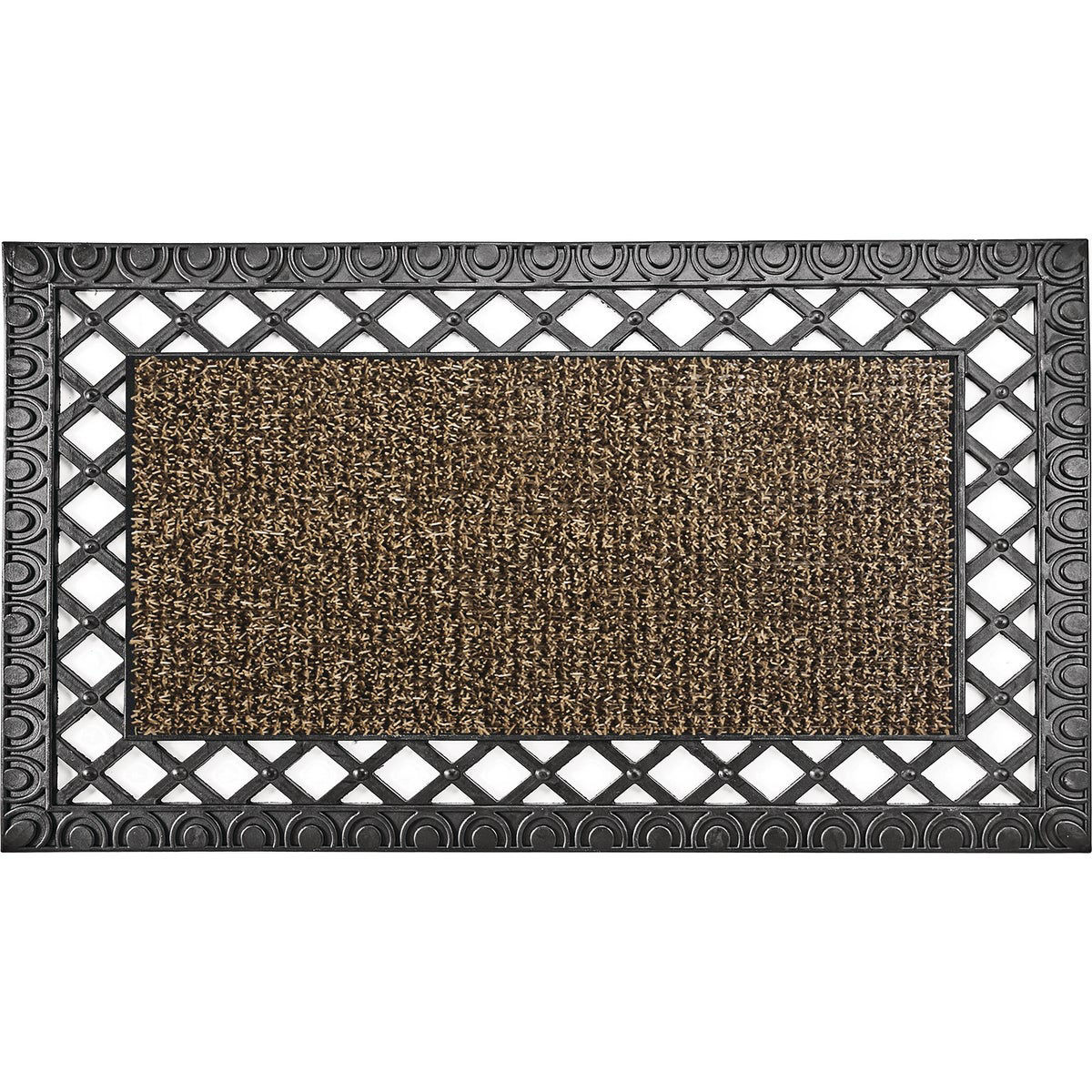 GrassWorx Sandbar 18 In. x 30 In. AstroTurf French Quarter Door Mat