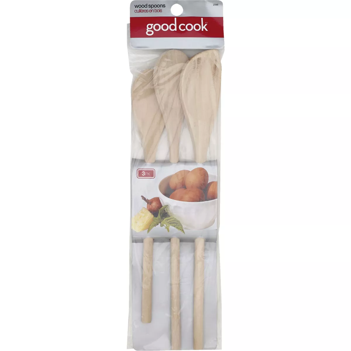 Goodcook Wood Spoon Set (3-Piece)