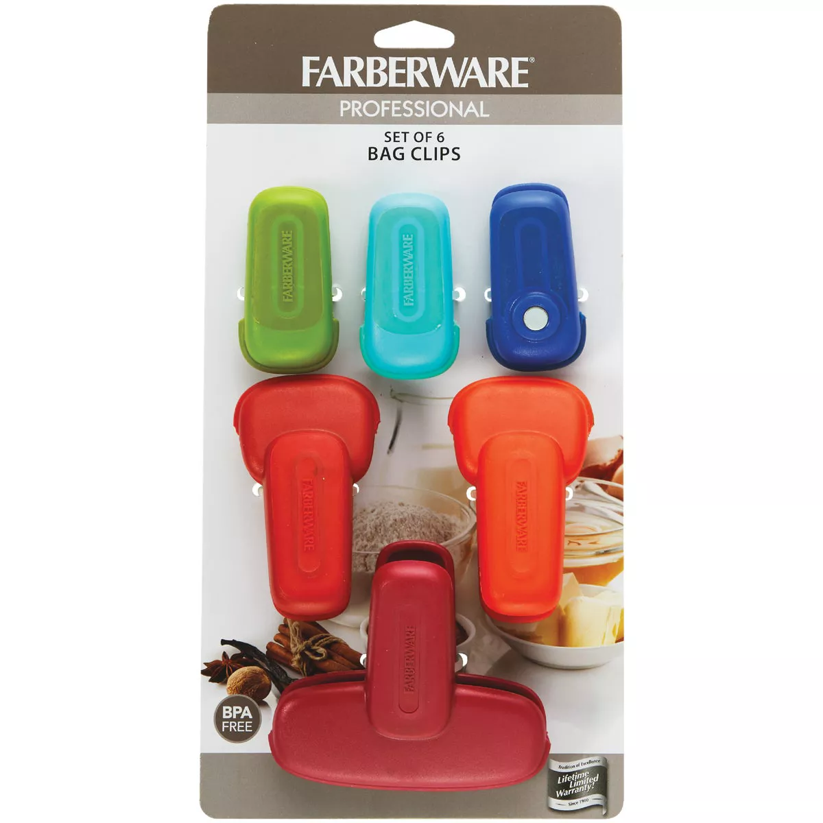 Farberware Pro Assorted Bag Clips (6 Count) - photo 2
