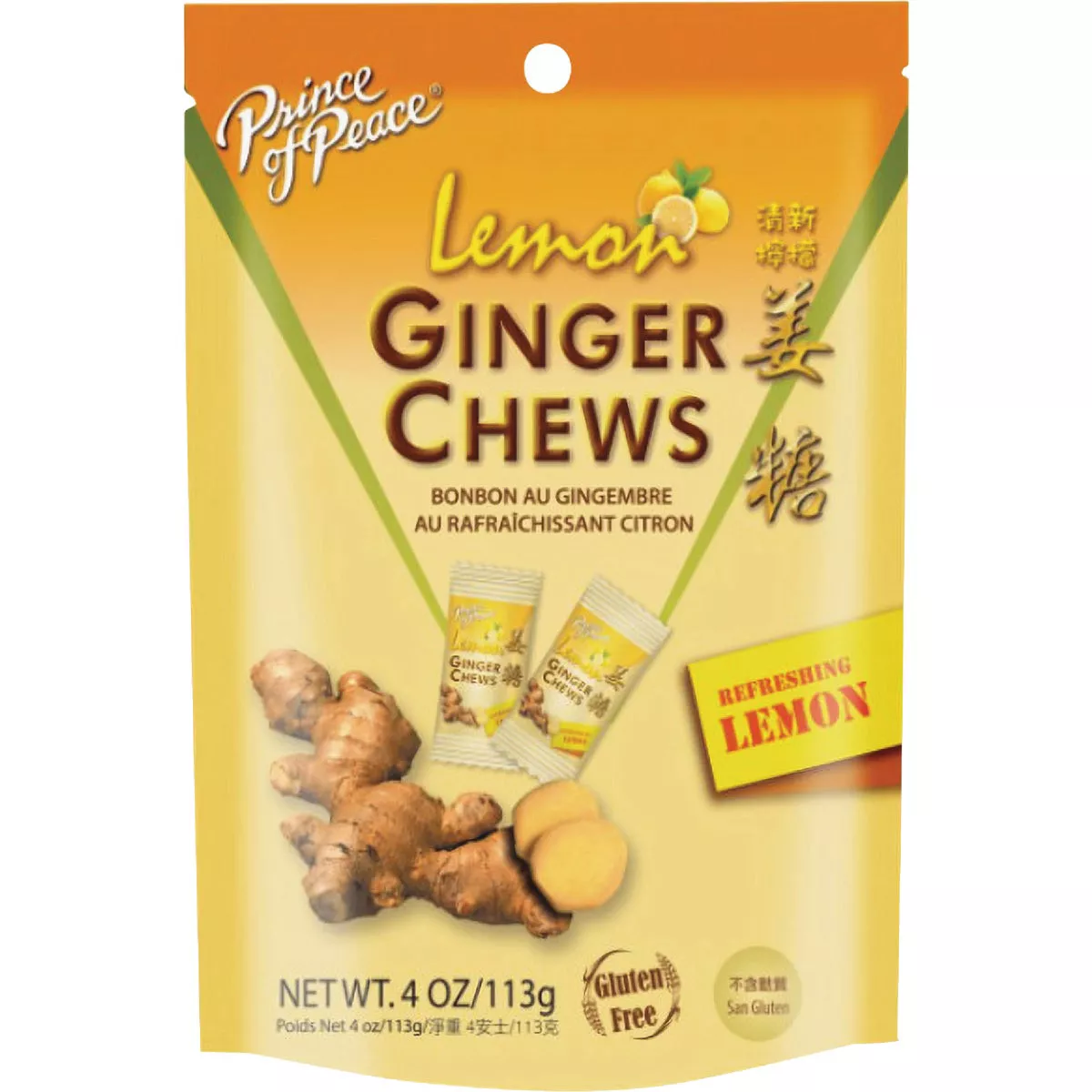 Prince of Peace 4 Oz. Lemon Ginger Chews - photo 2