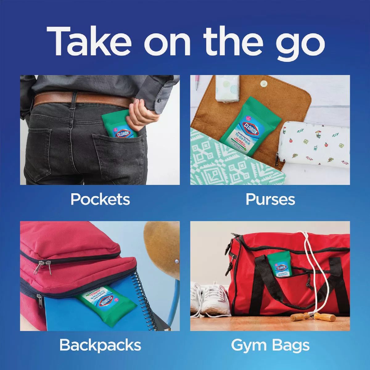 Clorox Fresh Scent Disinfecting Cleaning Wipes Pouch (9-Count) - photo 7