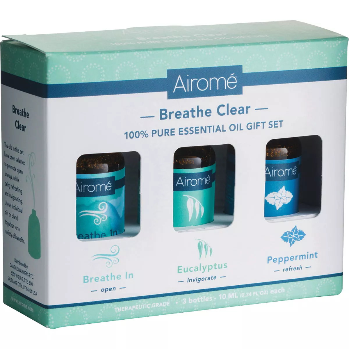 Airome Breathe Clear Eucalyptus/Peppermint/Breathe In Essential Oil (3-Pack) - photo 3