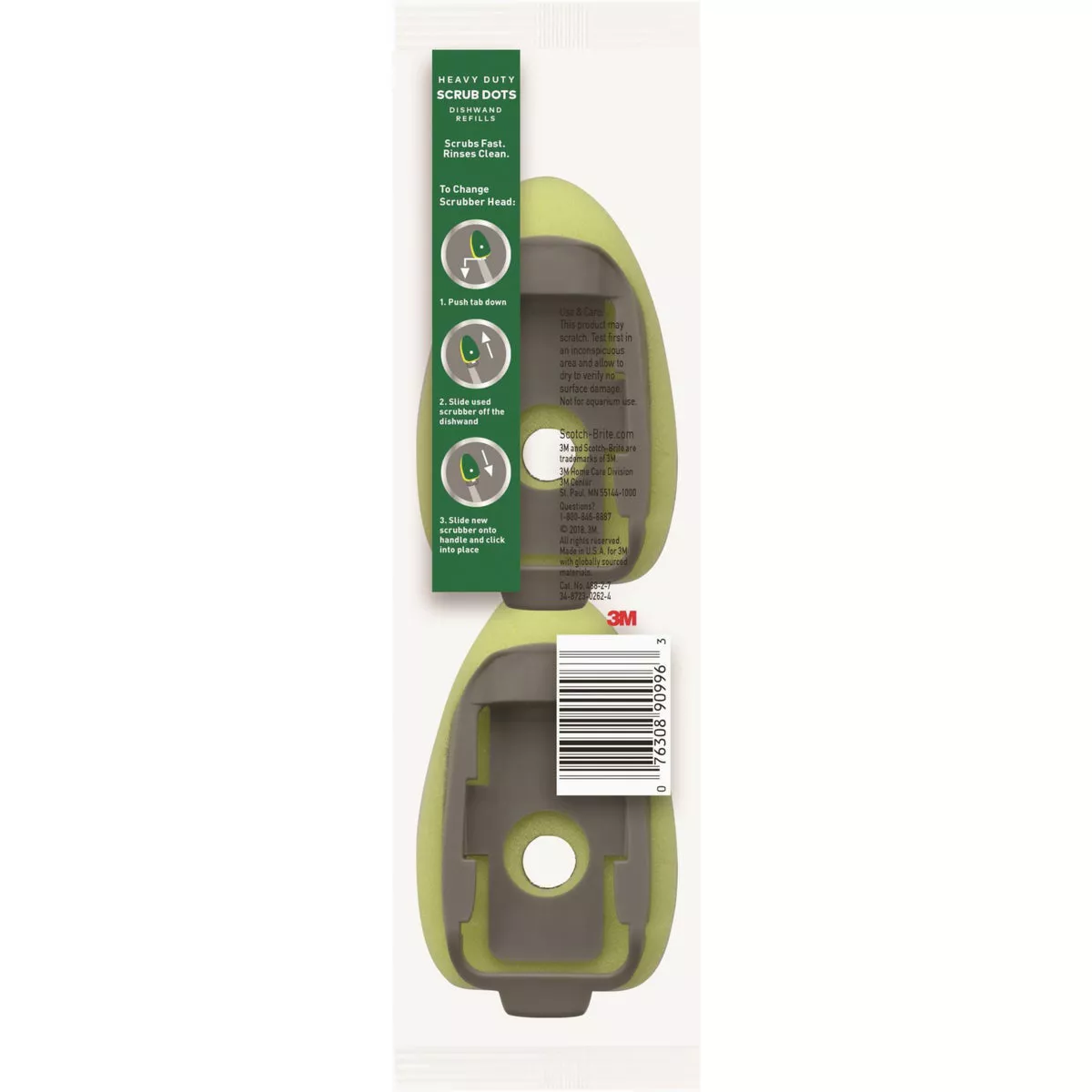 Scotch-Brite Scrub Dots Heavy Duty Dishwand Refills - photo 2