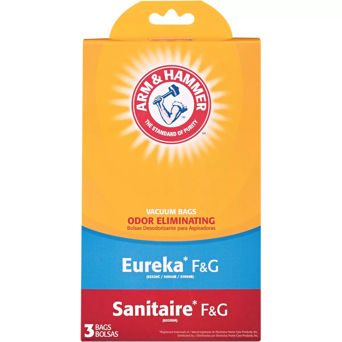 Arm & Hammer Eureka/Sanitaire F&G Vacuum Cleaner Bag (3-Pack) - photo 2