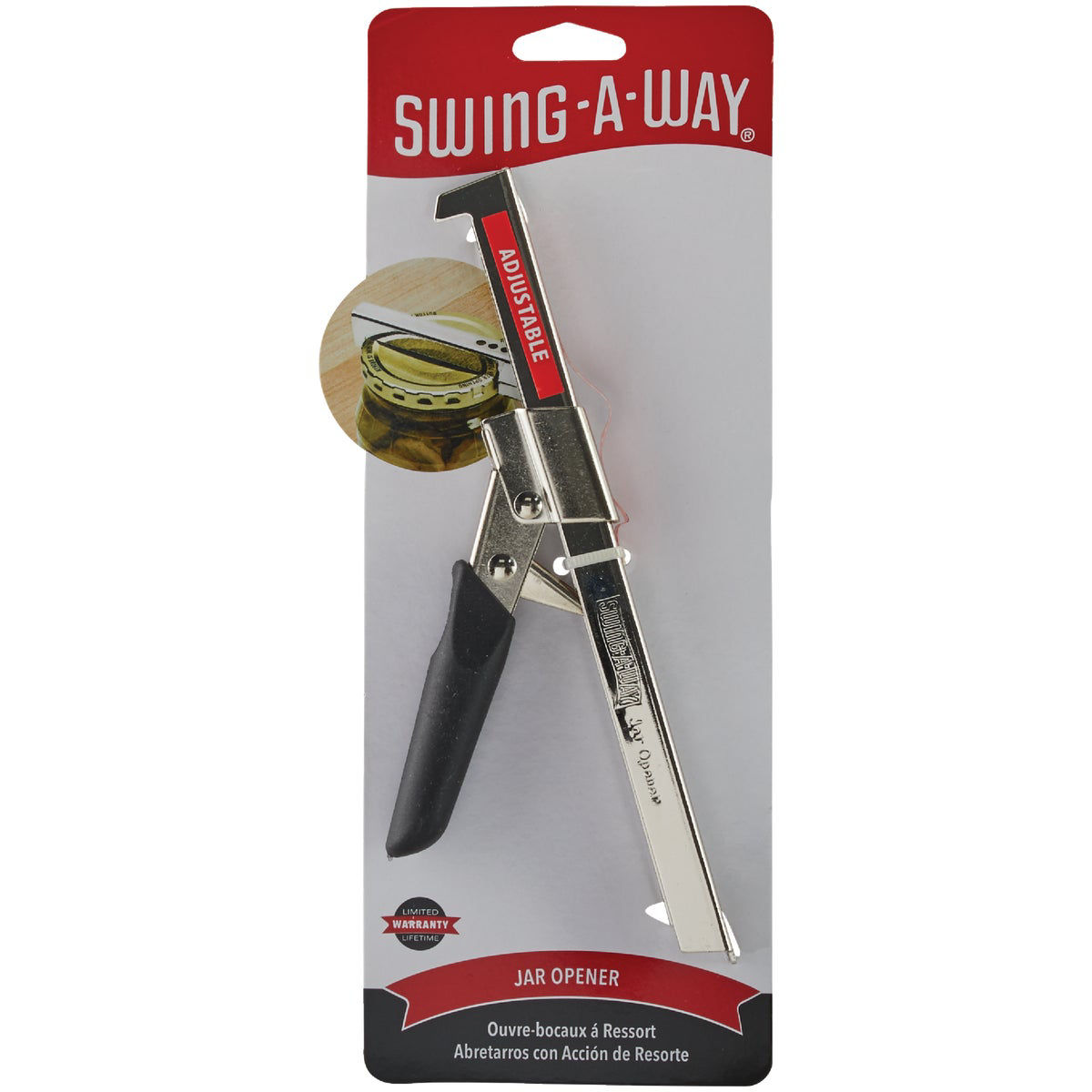 Swing-A-Way 8.8 In. Comfort Grip Jar Opener