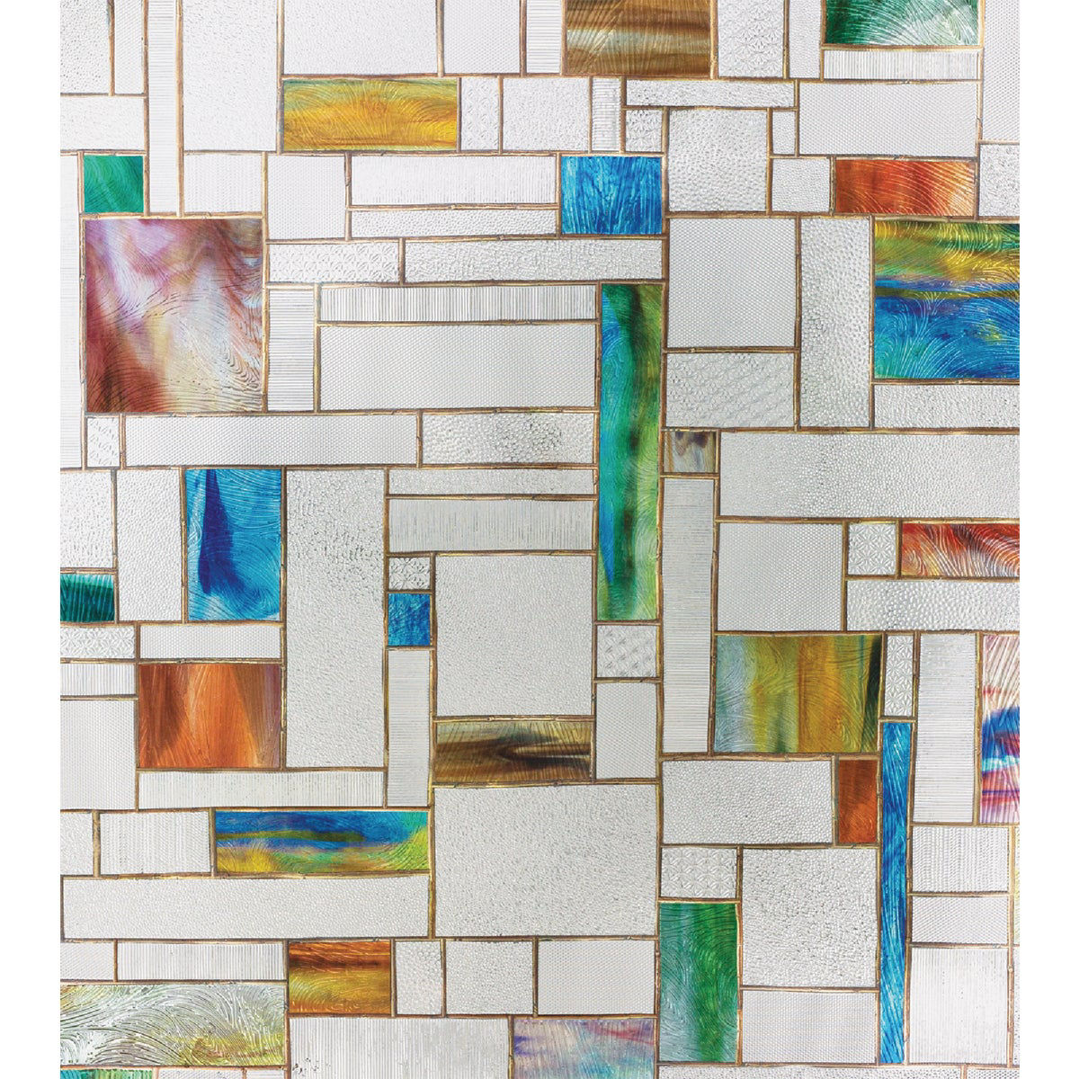 Film Pour Fenêtre Artscape Iris - 61 X 92 Cm, Effet Vitrail, Intimité Et Protection UV - 9