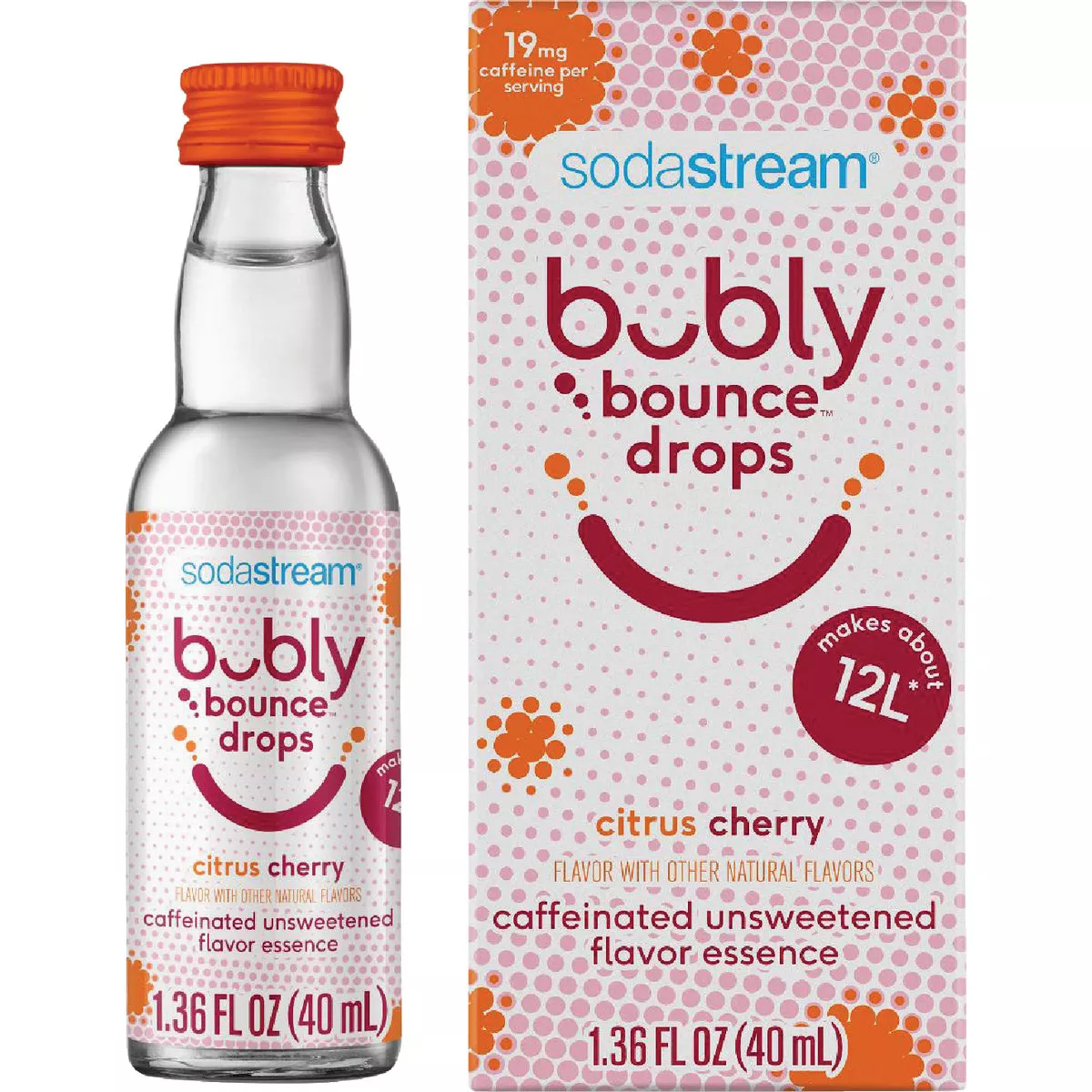 SodaStream Bubly Bounce Cherry Citrus Beverage Drops