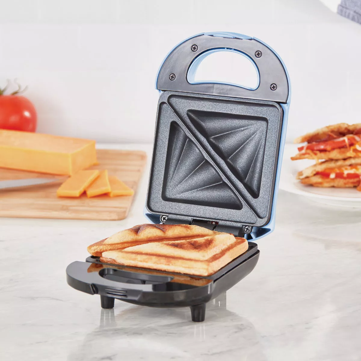 Rise By Dash Pocket Sandwich Maker - Sky Blue - photo 2