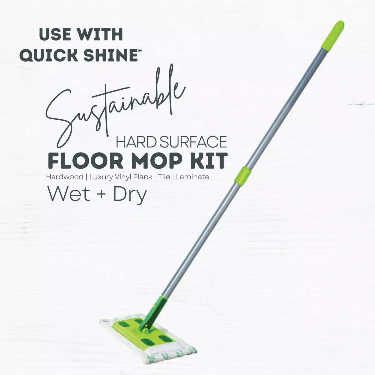 Quick Shine Hard Surface Floor Mop Refill Pad - photo 3
