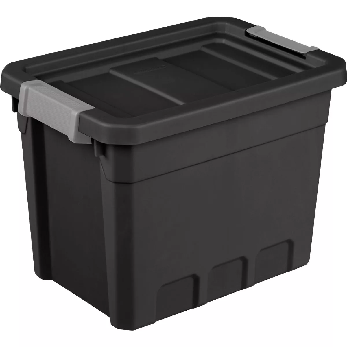 Sterilite 7.5 Gal./28L Black Stacker Storage Tote
