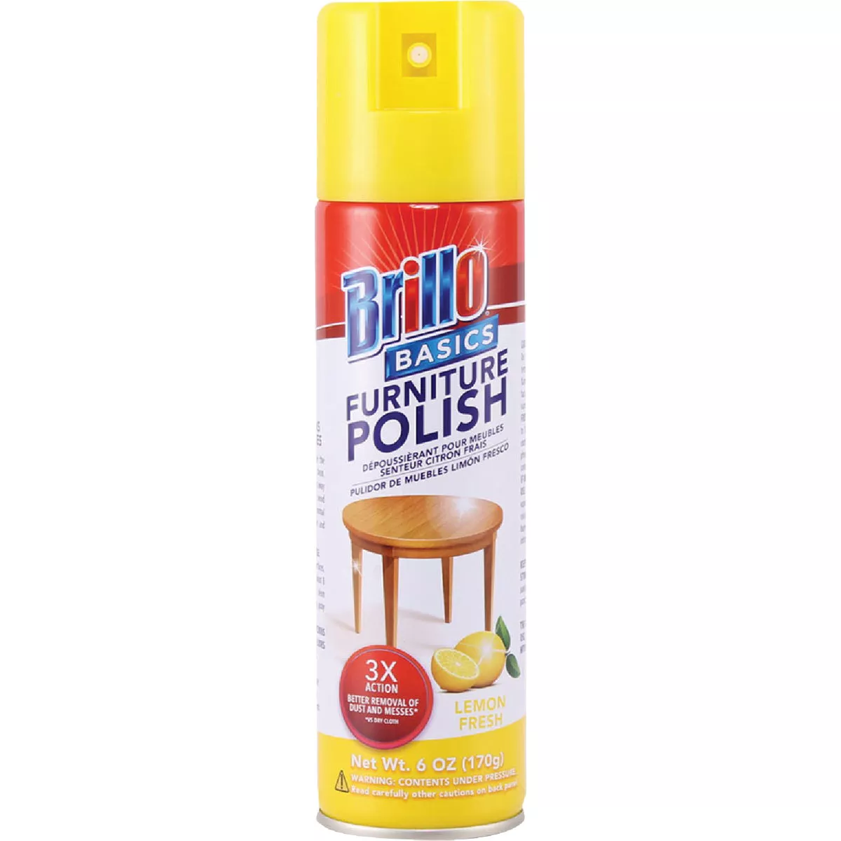 Brillo Basics 6 Oz. Aerosol Lemon Furniture Polish