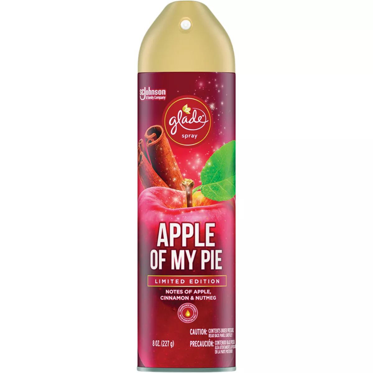Glade 8 Oz. Apple of My Pie Aerosol Spray Air Freshener