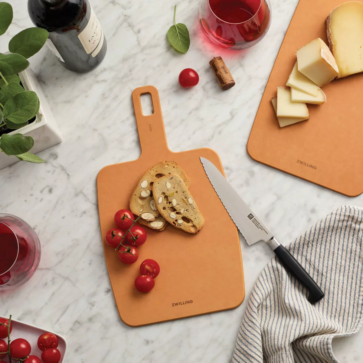 Zwilling 13 In. x 7.5 In. Plant Fiber Natural Cutting Board - photo 3