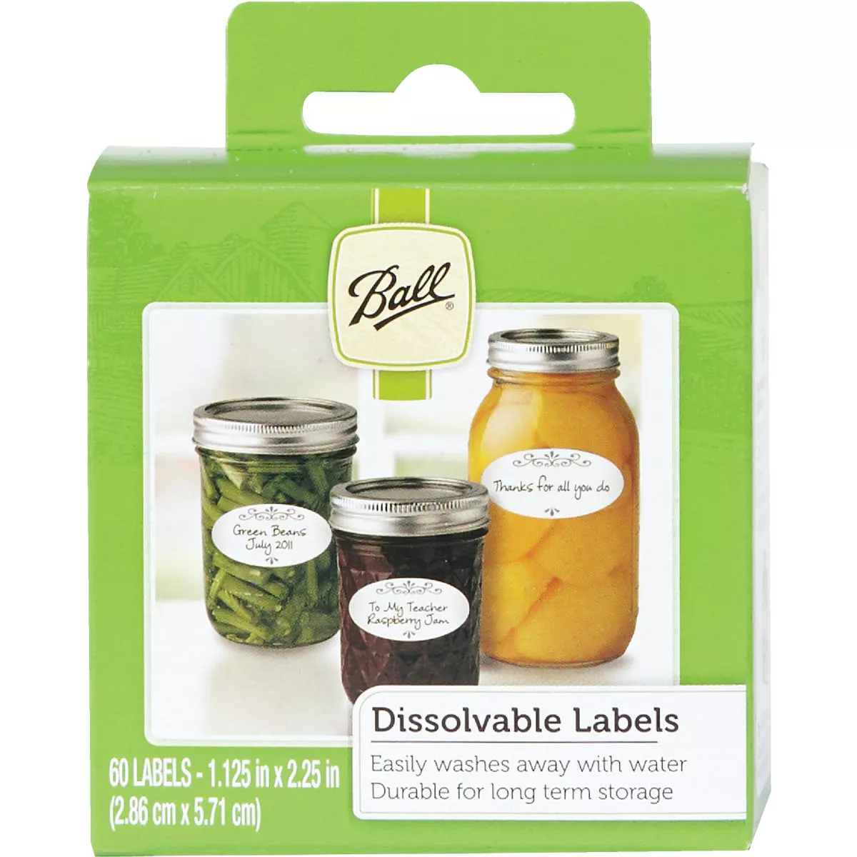 Ball Dissolvable Jar Label (60-Pack) - photo 2