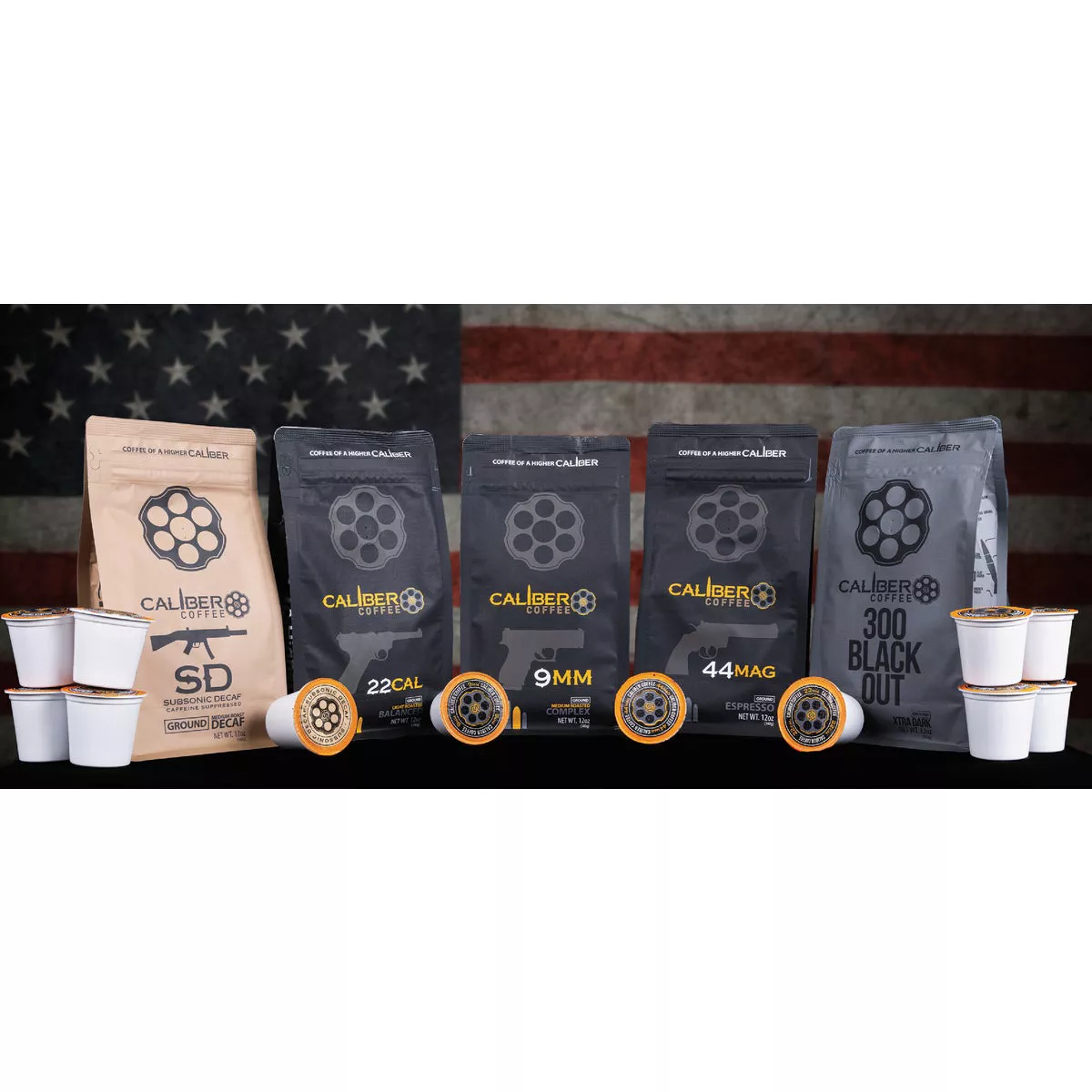 Caliber Coffee .22 Cal Whole Bean Light Roast, 12 Oz. Bag - photo 2