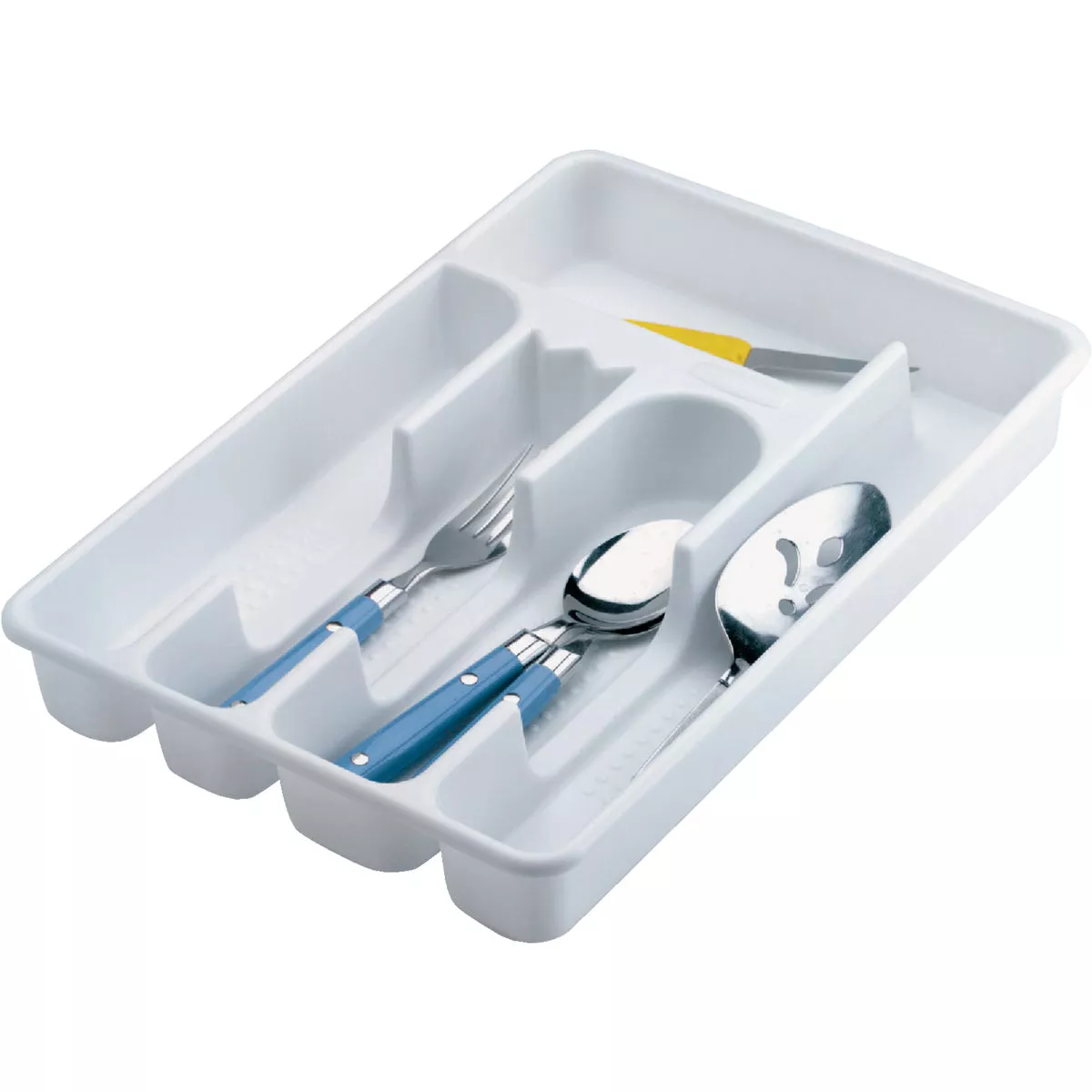 Rubbermaid 9 In. x 13.4 In. White Cutlery Tray - photo 2