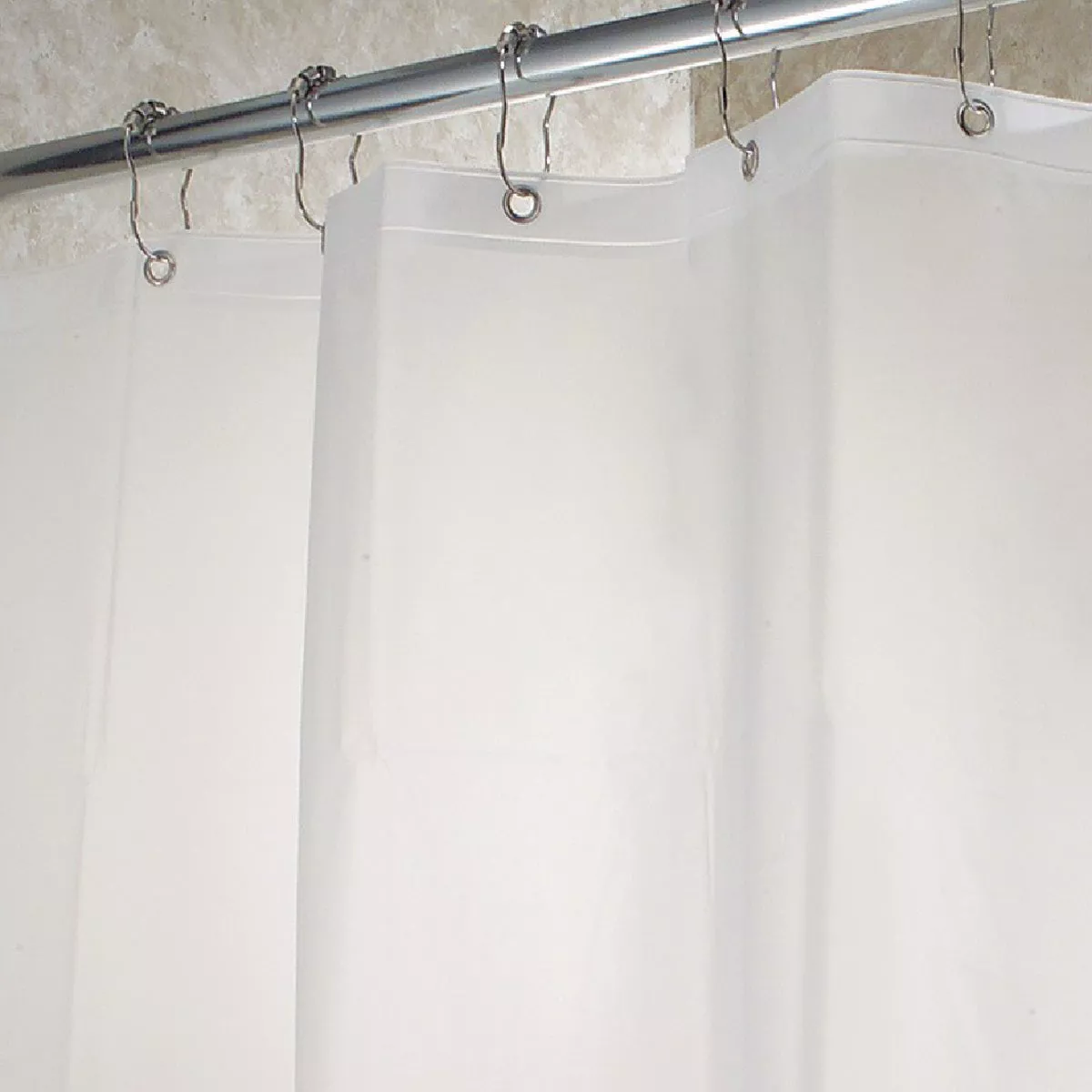 iDesign 72 In. x 72 In. Frost EVA Shower Curtain Liner - photo 3