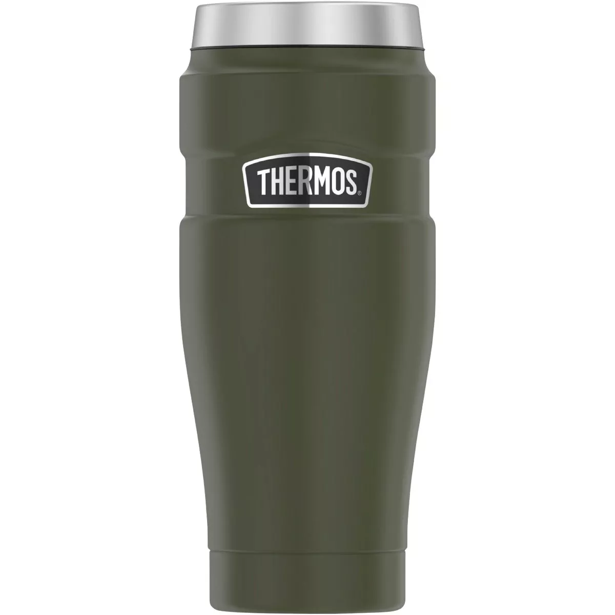 Thermos Stainless King 16 Oz. Army Green Stainless Steel Travel Tumbler