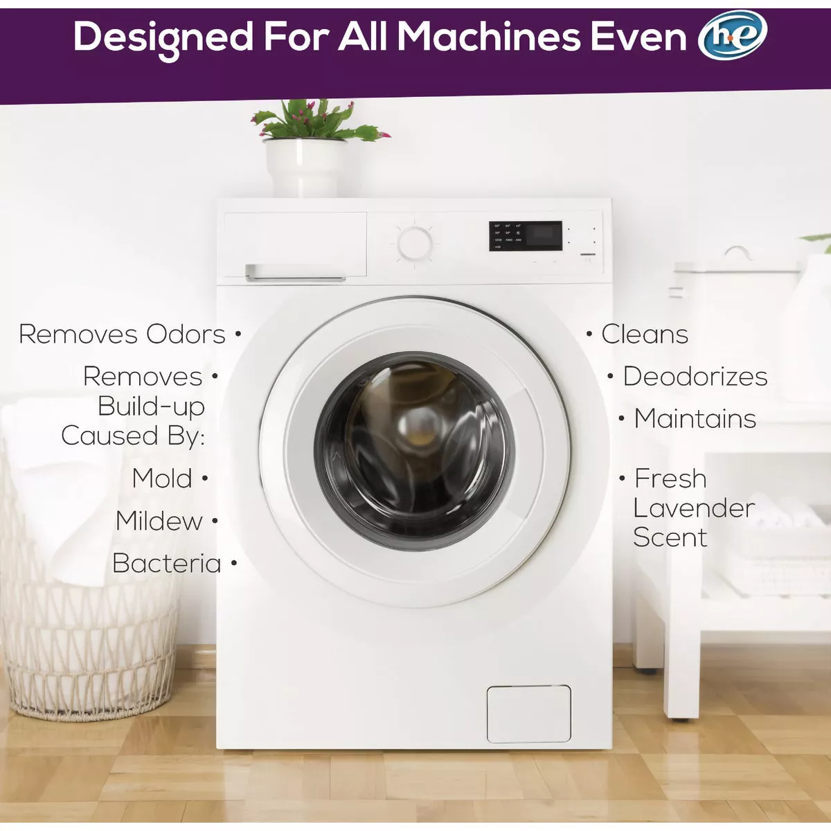 Rejuvenate Lavender Washing Machine Cleaning and Deodorizer Tablet (3-Pack) - photo 6