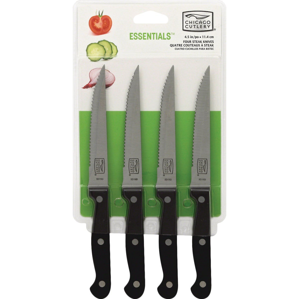 Chicago Cutlery Essentials 5-Piece Knife Set 