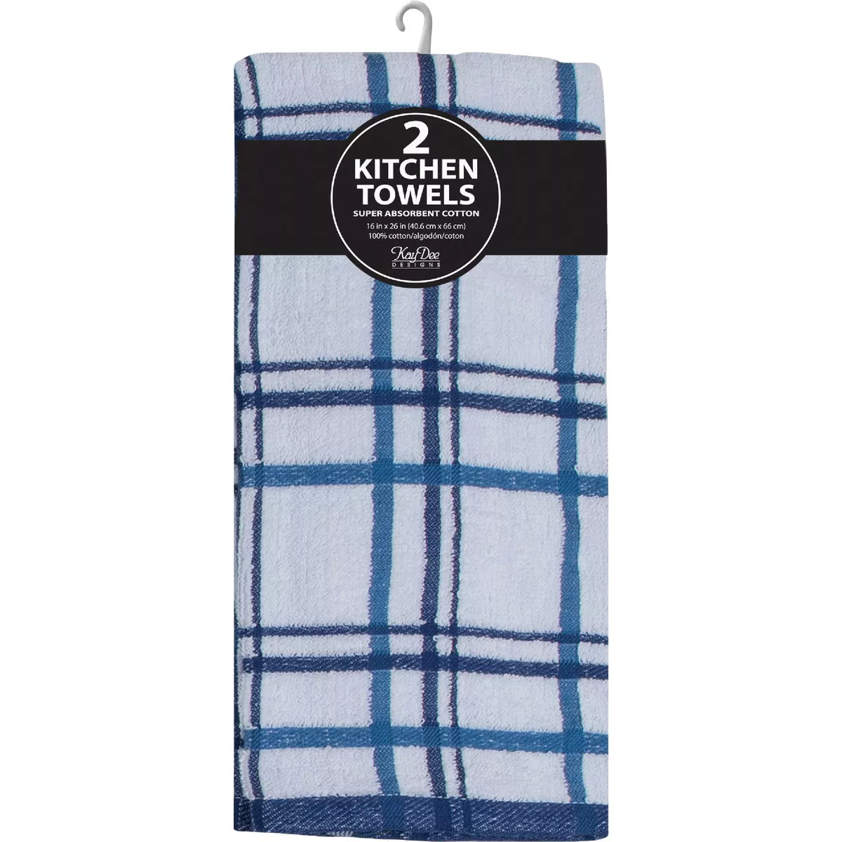 Kay Dee Designs Indigo Terry Kitchen Towel (2-Pack) - photo 2
