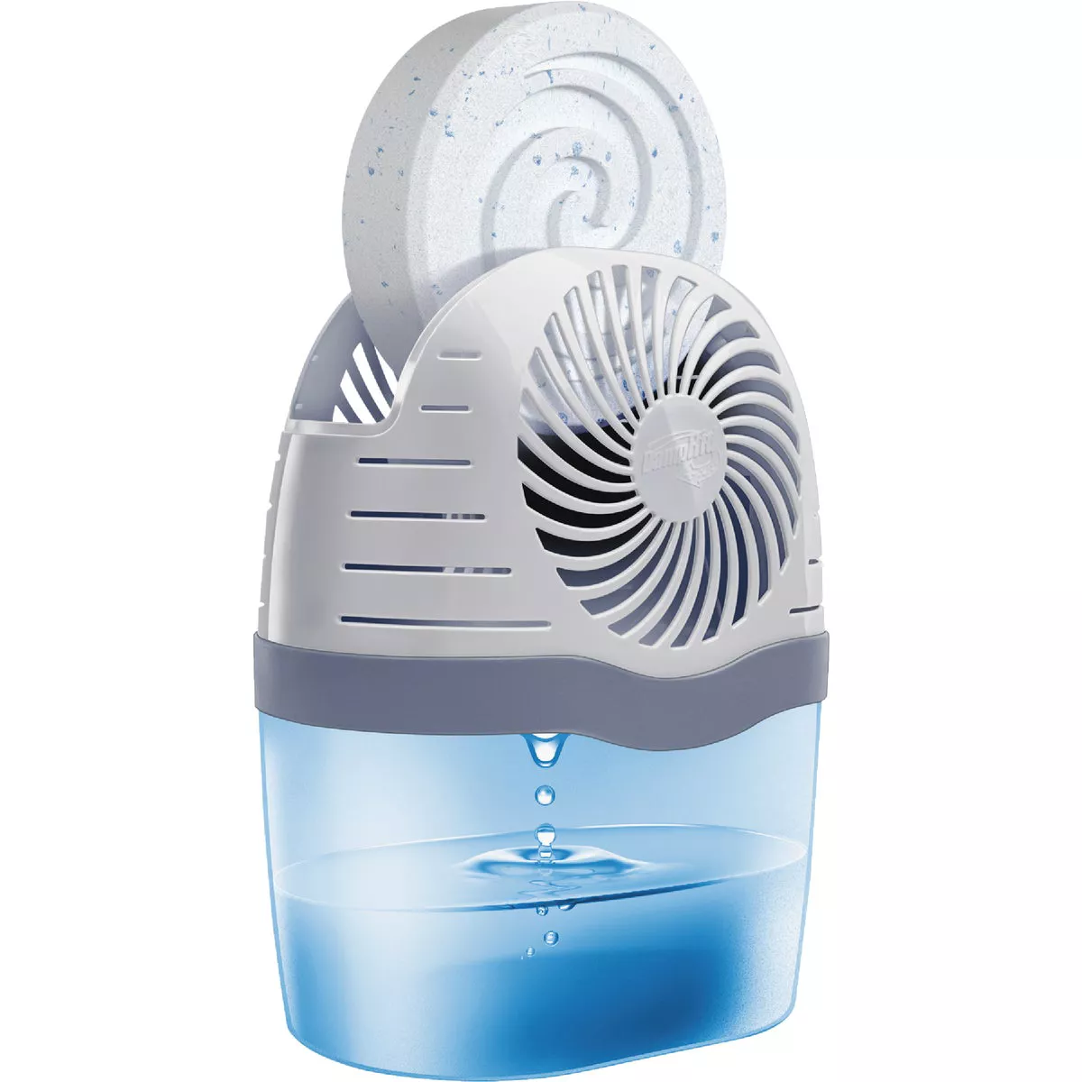 DampRid Reusable Moisture Absorber with Drop-In Tablet, Fresh Scent, 15.8 Oz. - photo 3