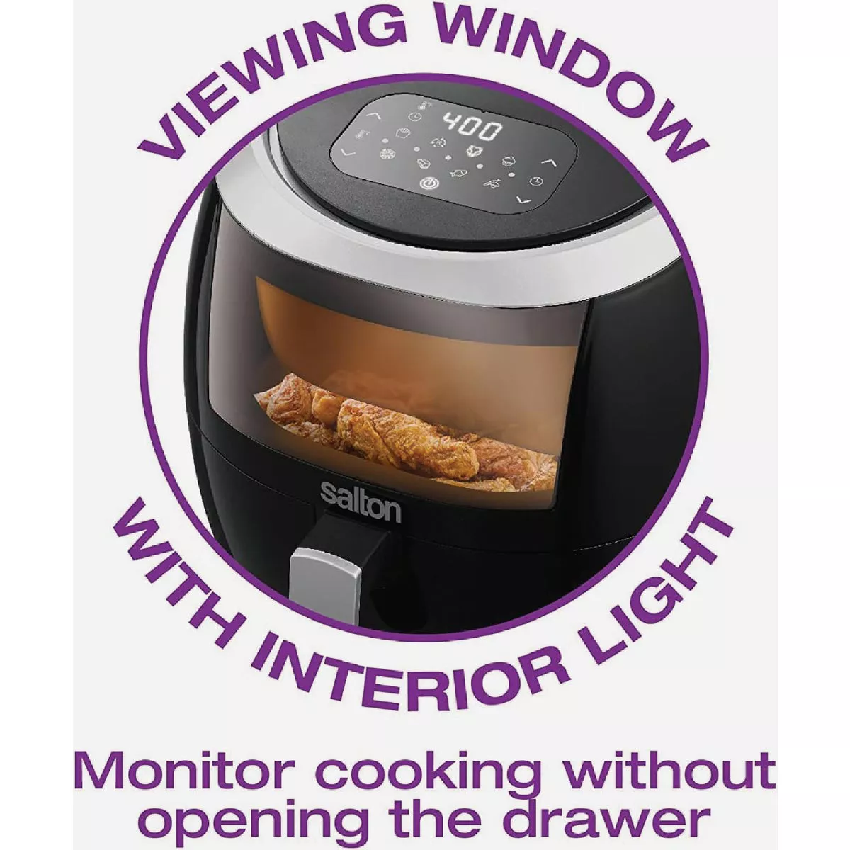 Salton 8.5 Qt. Air Fryer XXL with Viewing Window - photo 8