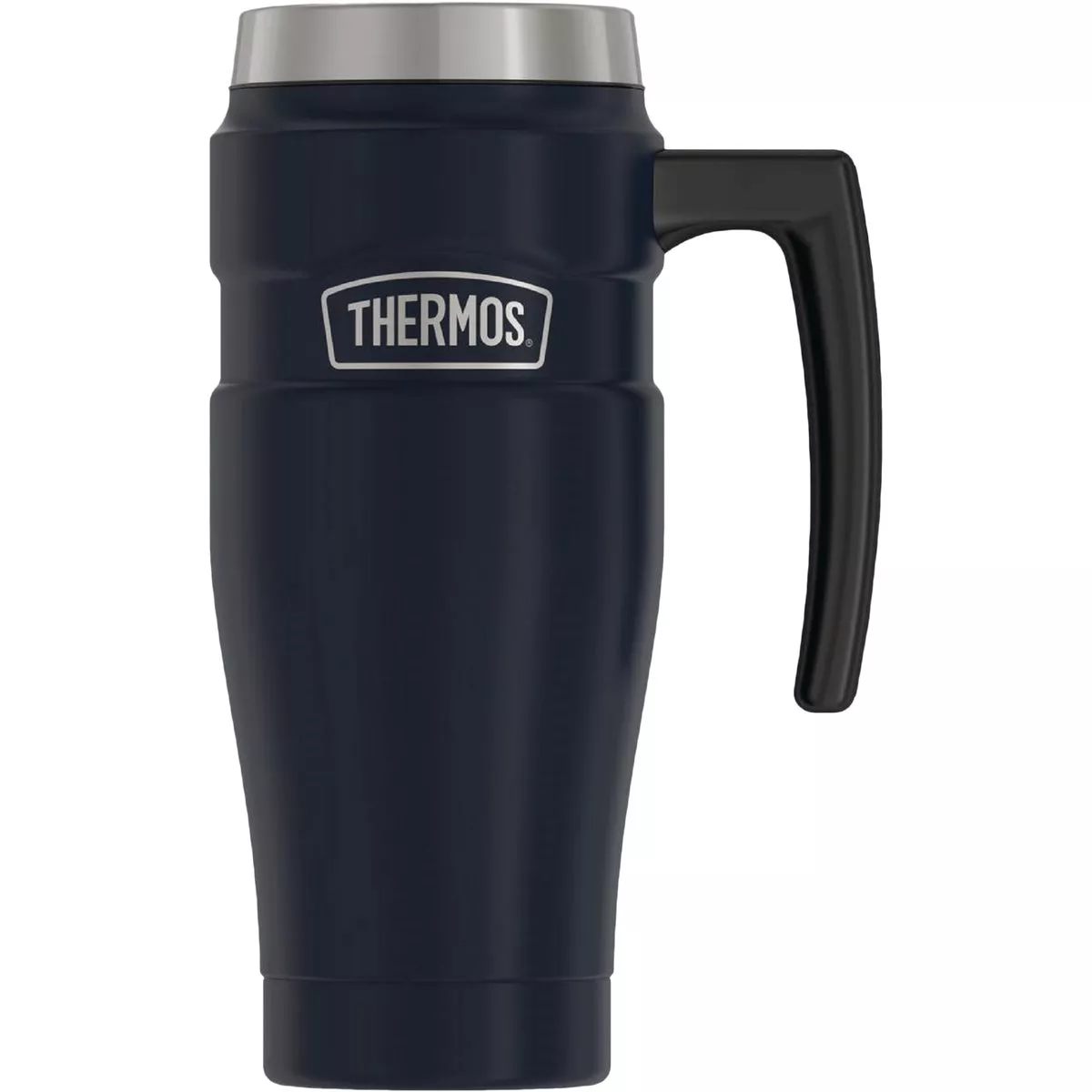 Thermos Stainless King 16 Oz. Midnight Blue Travel Mug
