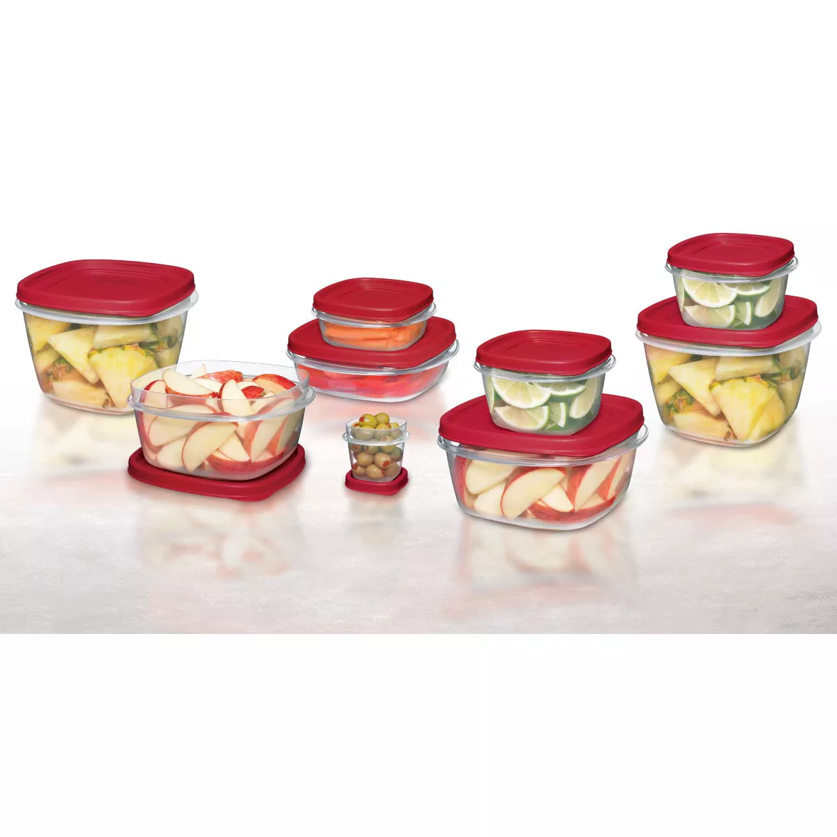Rubbermaid Easy Find Lids 24-Piece Clear Food Storage Container Set - photo 2
