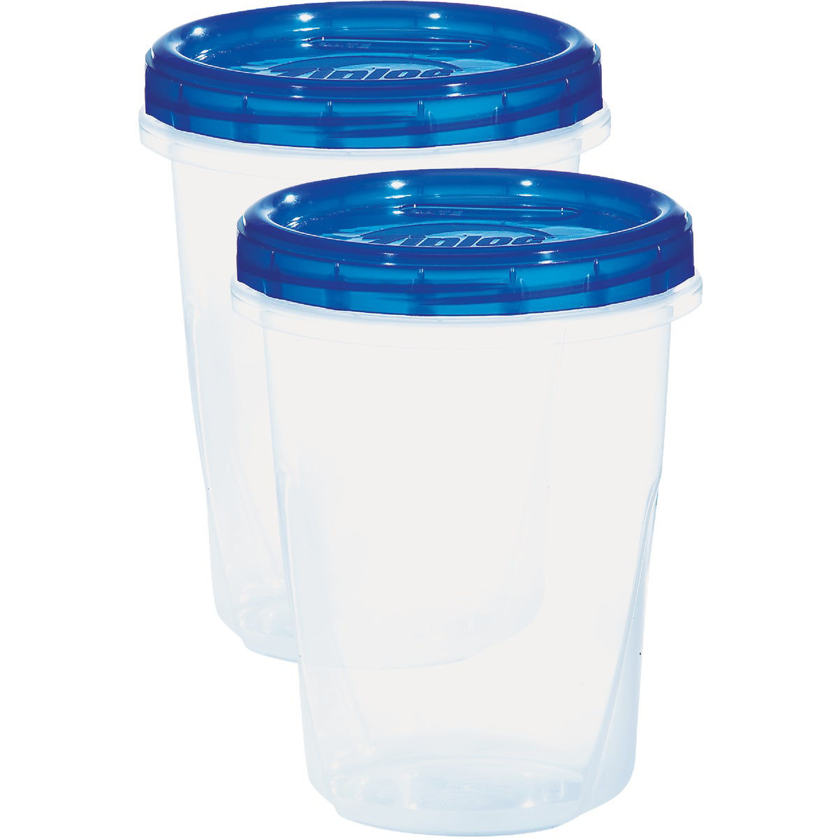 Ziploc Containers & Lids, Large Round, Plastic Containers