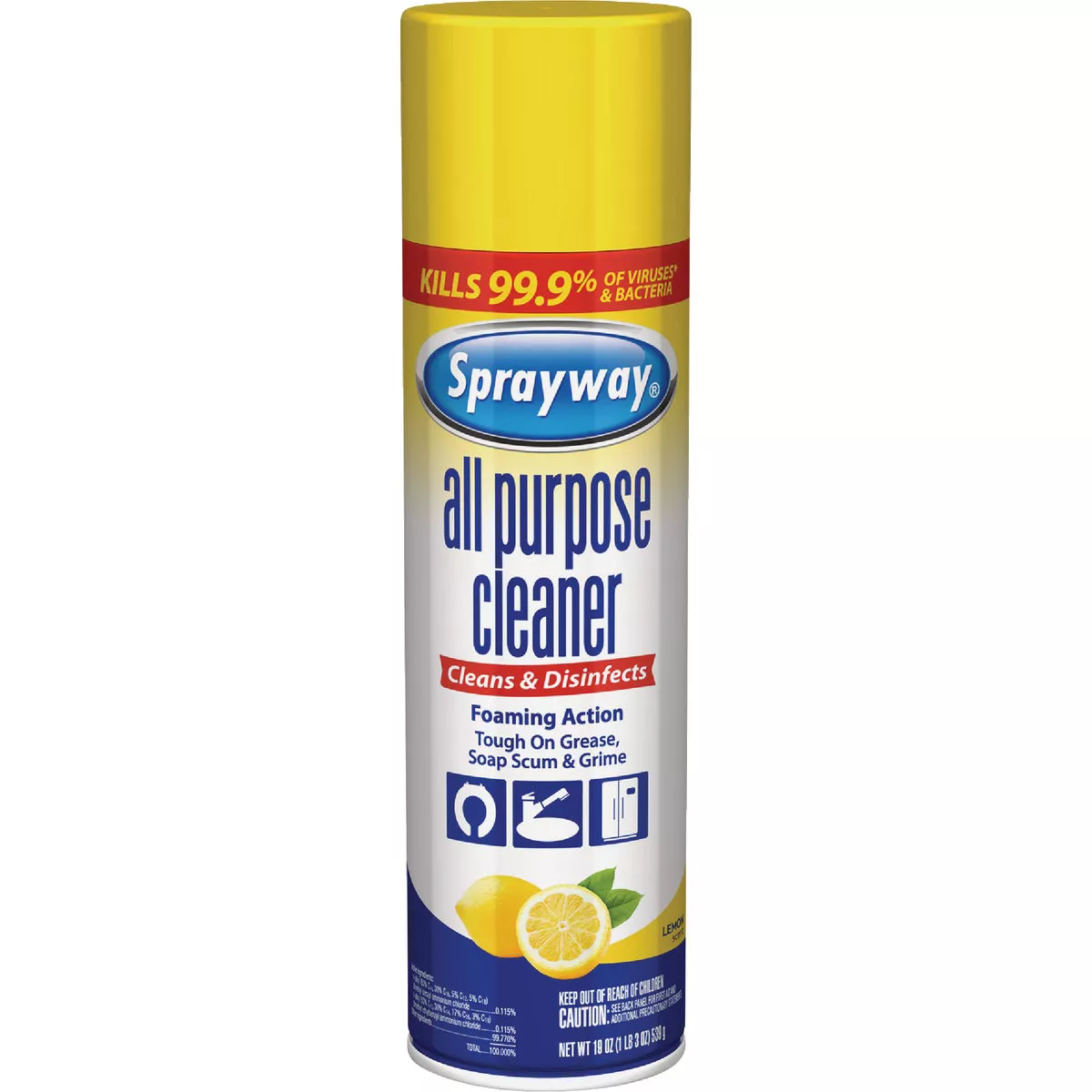 Sprayway 19 Oz. Lemon All Purpose Cleaner