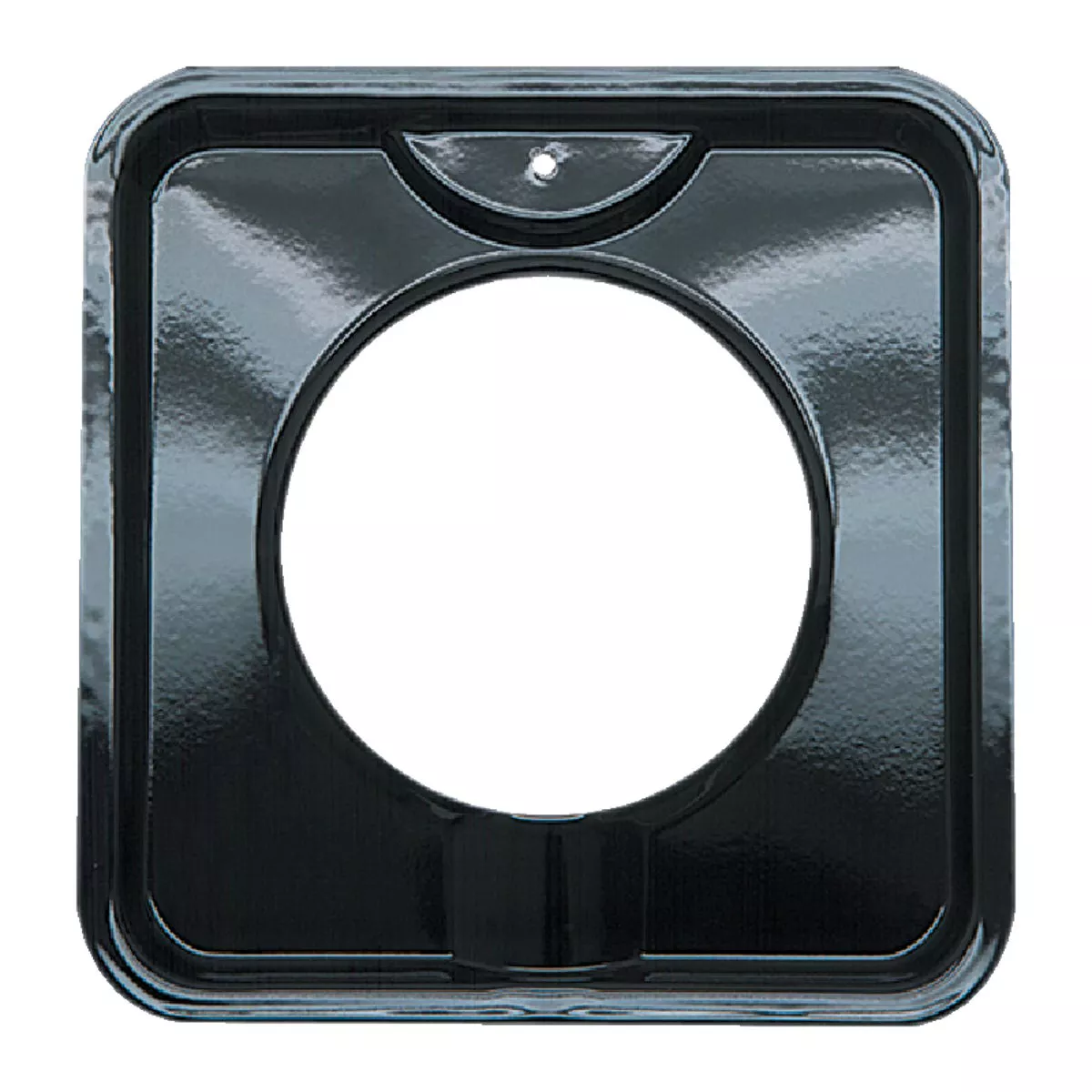 Range Kleen Gas 4-3/8" Style I Square Black Drip Pan