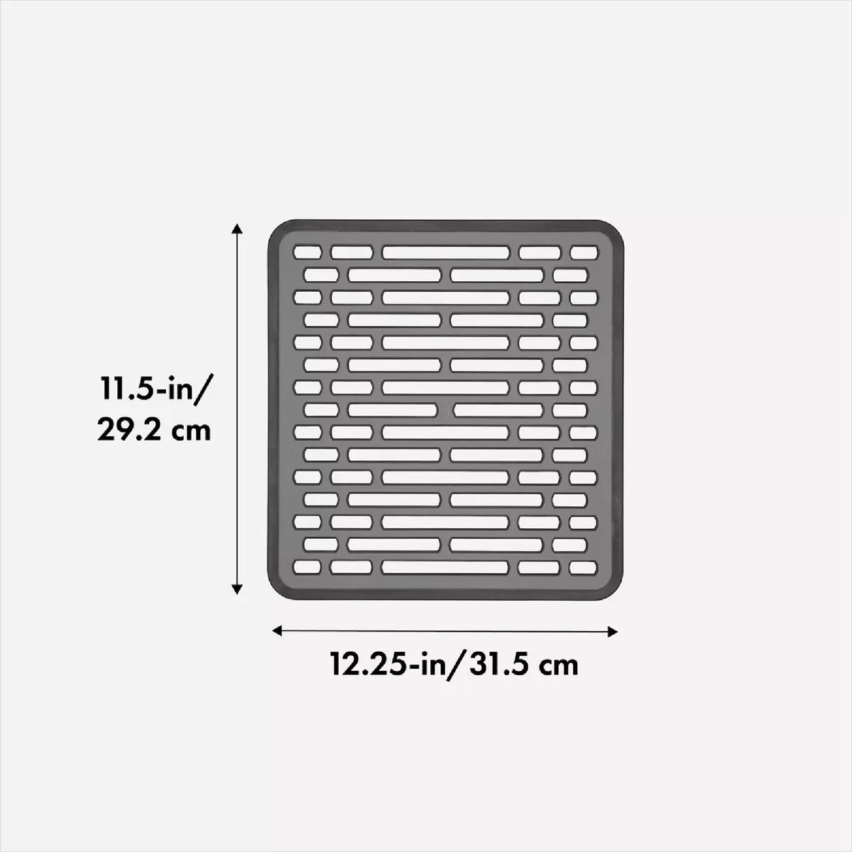 OXO Good Grips 11.5 In. x 12.25 In. Gray Sink Mat - photo 6