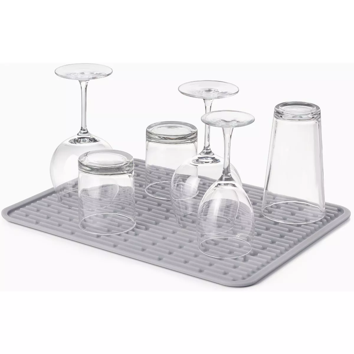 OXO Good Grips 12.5 In. x 16.9 In. Large Gray Silicone Drying Mat - photo 4