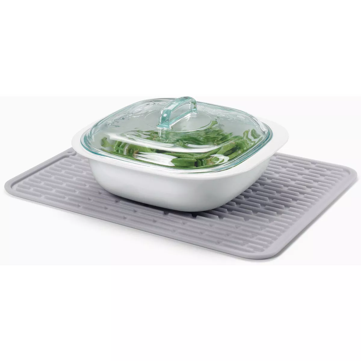 OXO Good Grips 12.5 In. x 16.9 In. Large Gray Silicone Drying Mat - photo 5