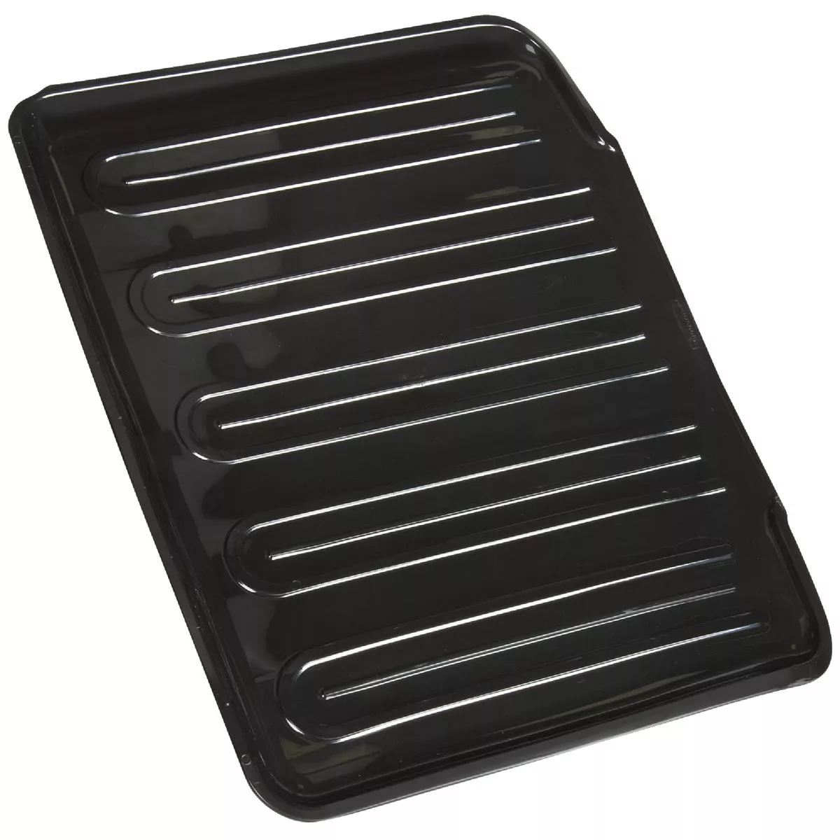 Rubbermaid 14.7 In. x 18 In. Black Sloped Drainer Tray - photo 2